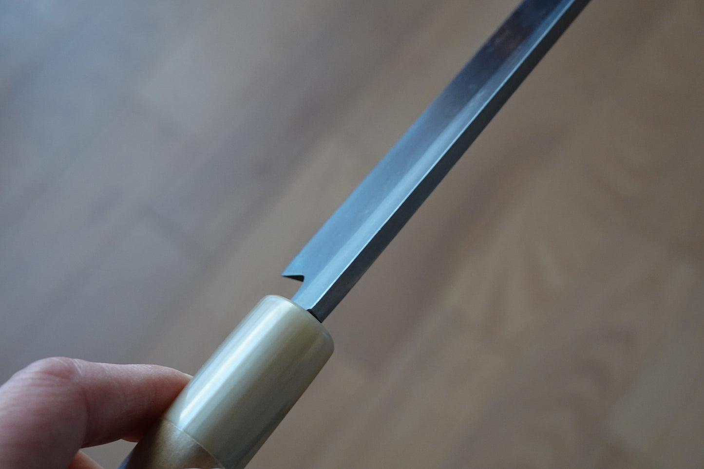 CM101 Cuchillo Japones Yanagiba Acero Shirogami Zenpou 24cm