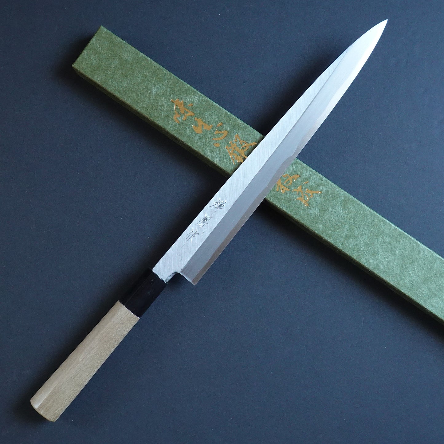 CM103 Cuchillo Japones Yanagiba Acero Shirogami Zenpou 26.5cm