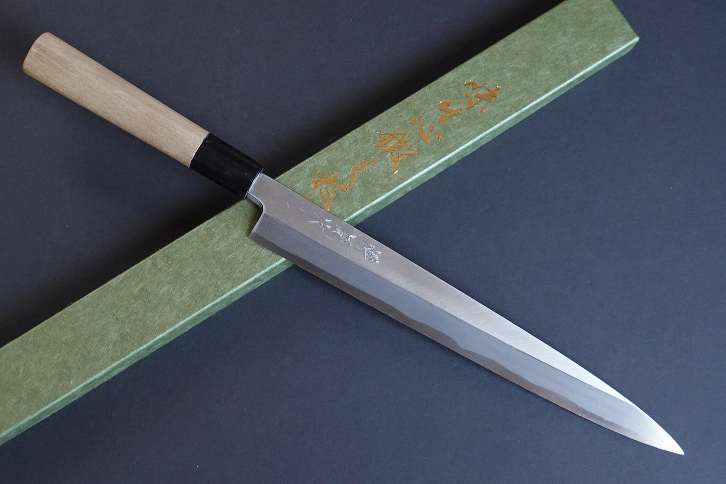 CM103 Cuchillo Japones Yanagiba Acero Shirogami Zenpou 26.5cm