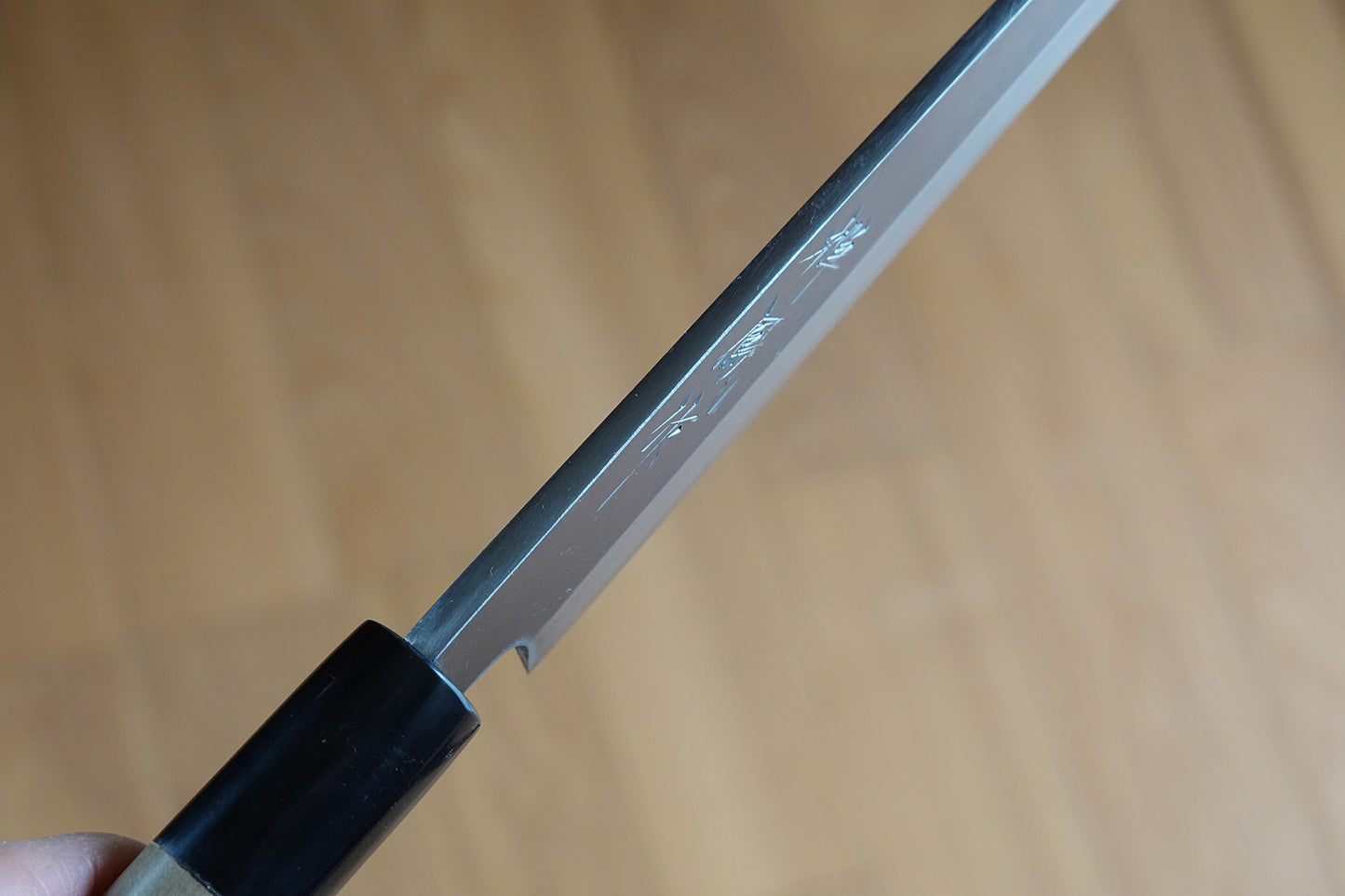 CM103 Cuchillo Japones Yanagiba Acero Shirogami Zenpou 26.5cm