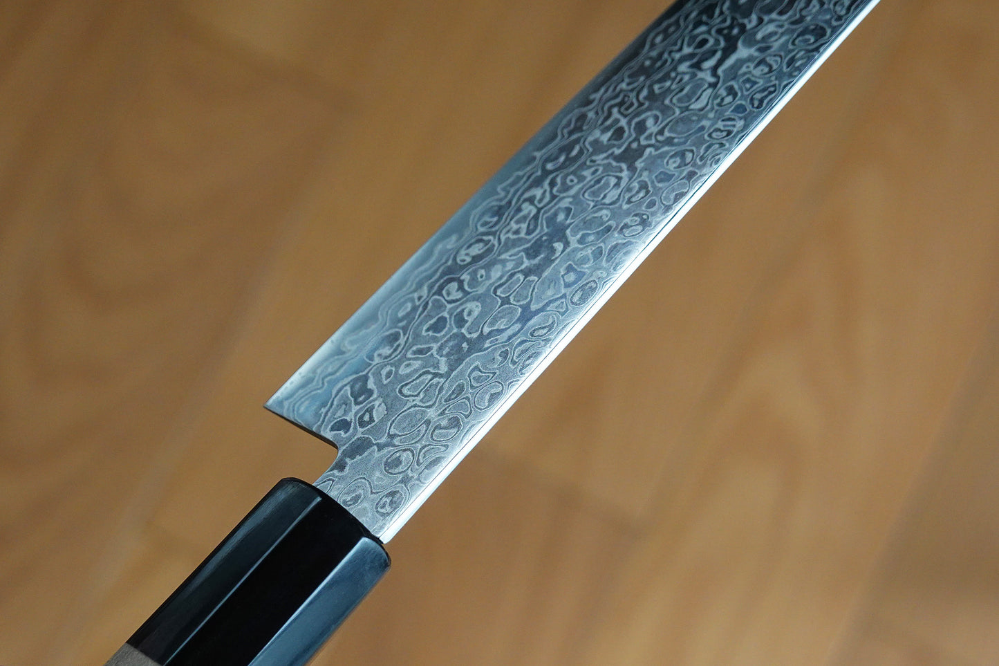 CM203 Cuchillo japonés Wa-Nakiri AUS10 Damasco Misuzu 16.5cm
