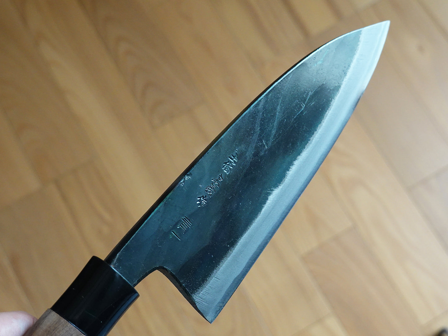 CT202 Cuchillo Japones Deba Aogami#1 Tosa Tadayoshi 18cm