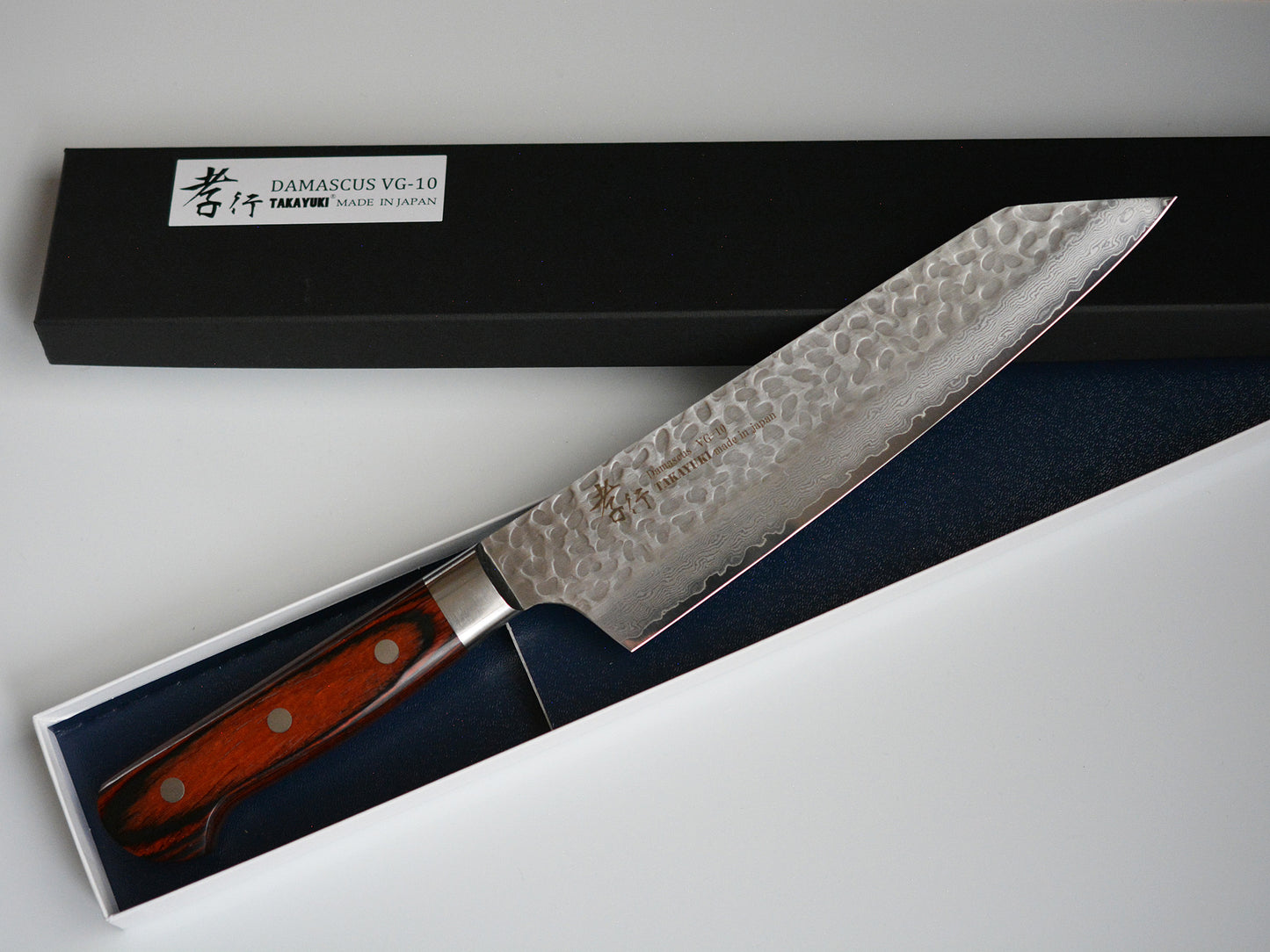 CA002 Cuchillo Japones Kiritsuke-Gyuto VG10 Damasco Sakai Takayuki 19cm