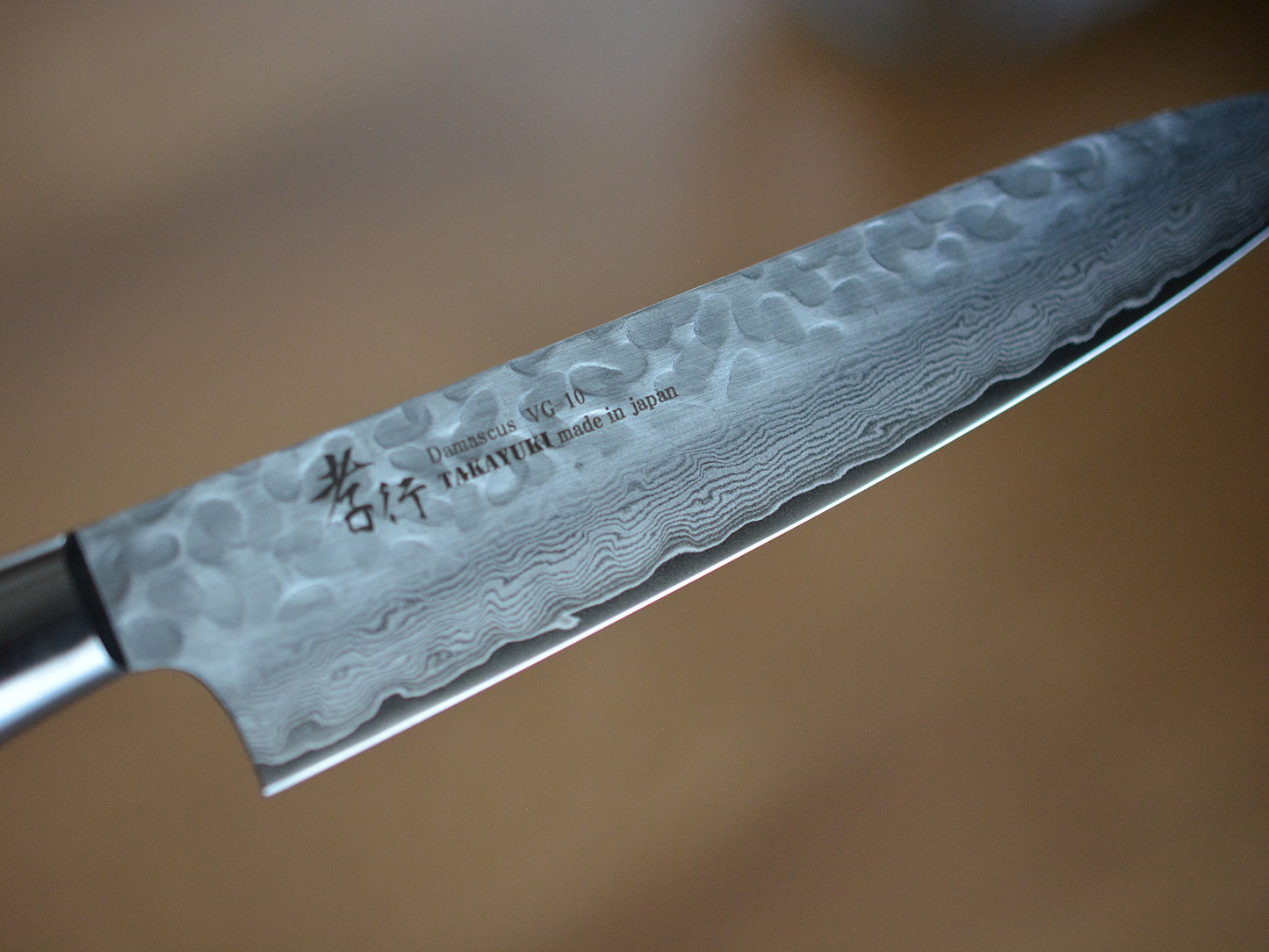 CA005 Cuchillo Japonés Petty VG10 Damasco Sakai Takayuki 15cm