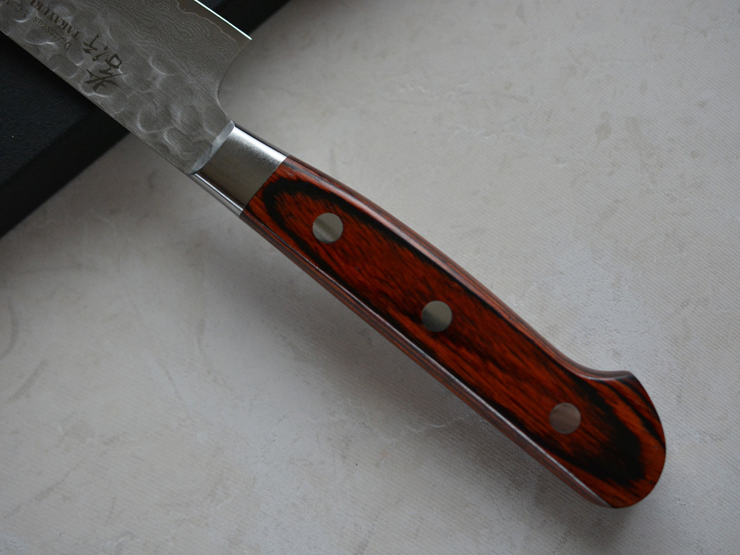 CA005 Cuchillo Japonés Petty VG10 Damasco Sakai Takayuki 15cm