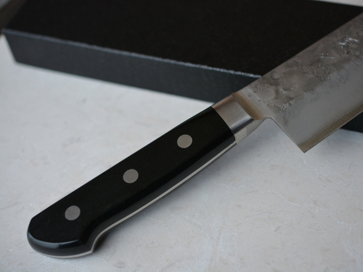 CH007 Cuchillo Japones Gyuto Chef Acabado Nashiji Gingami3 Zenpou 21cm