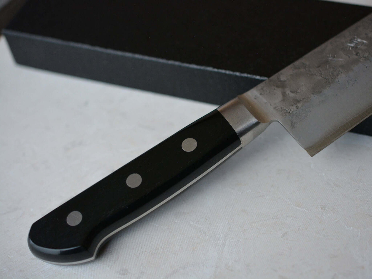 CH007 Cuchillo Japonés Gyuto Chef Acabado Nashiji Gingami3 Zenpou 21cm