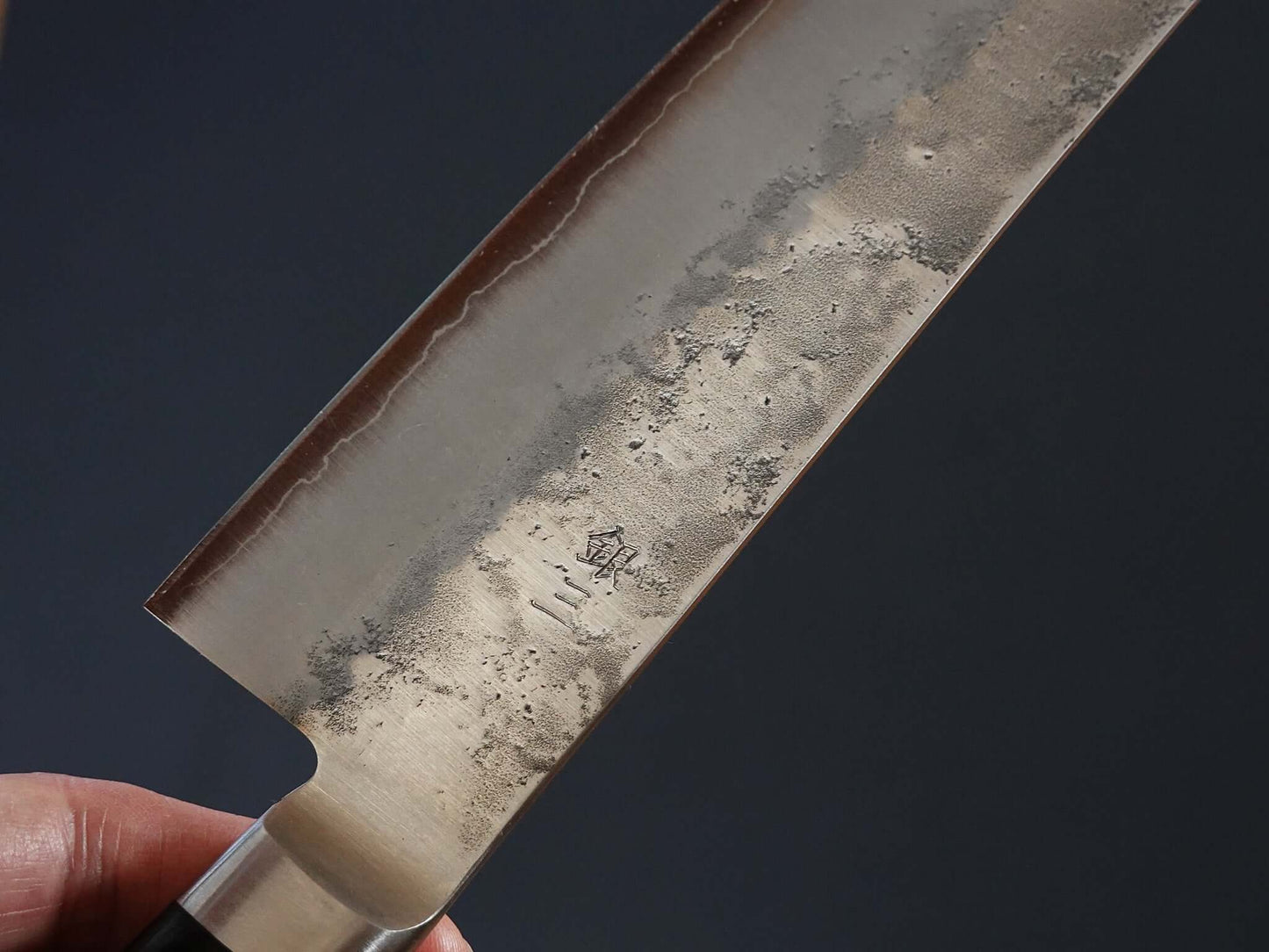 CH007 Cuchillo Japonés Gyuto Chef Acabado Nashiji Gingami3 Zenpou 21cm