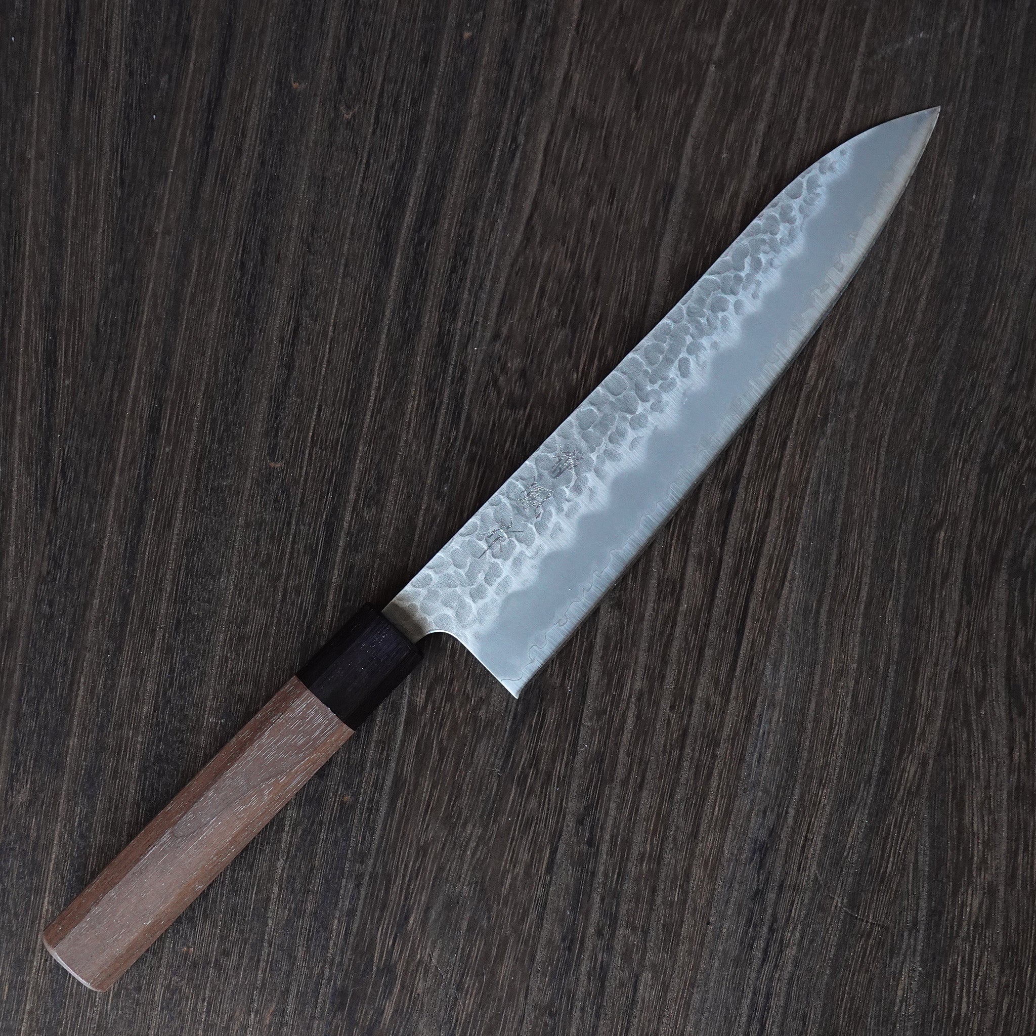 CH017 Cuchillo Japones Wa-Gyuto Acabado Nashiji Gingami3 Zenpou