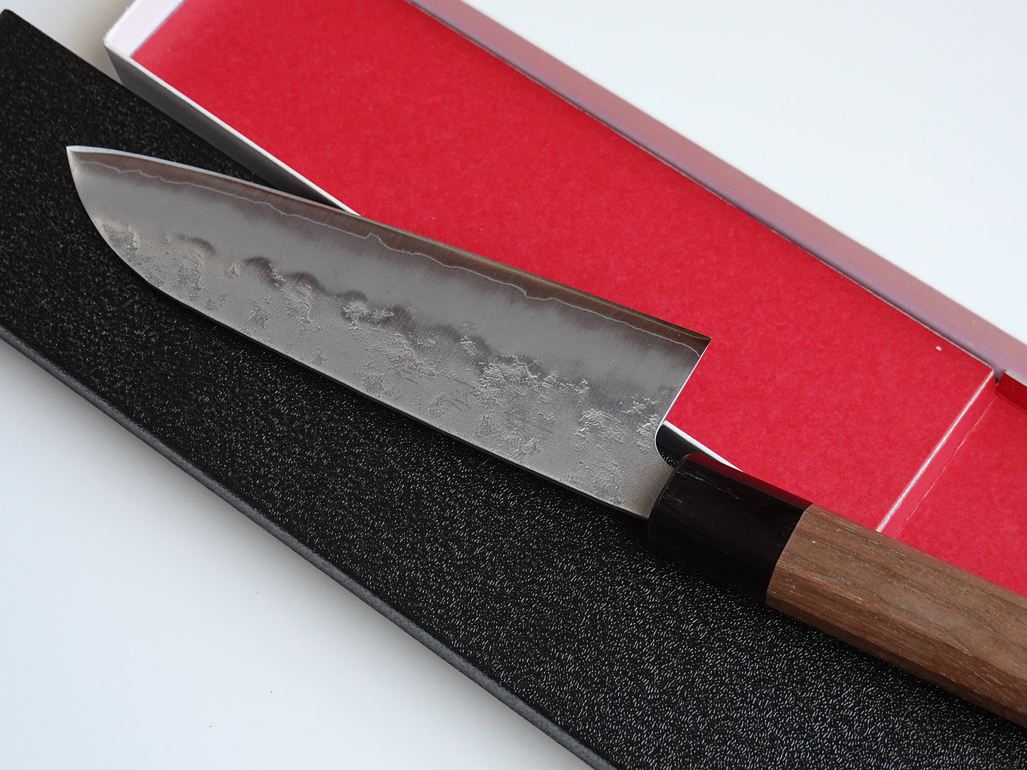 CH016 Cuchillo Japones Wa-Santoku Acabado Nashiji Gingami3 Zenpou 16.5cm