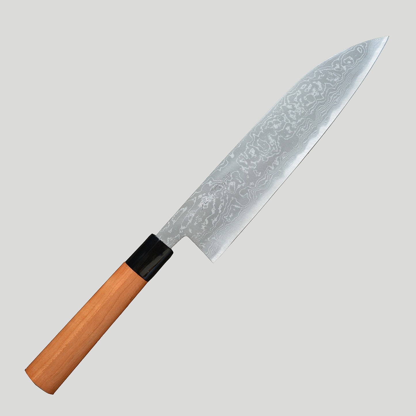 CK103 Cuchillo Japones Wa-Gyuto Aogami2 Damasco Tosa-kajiya 21cm