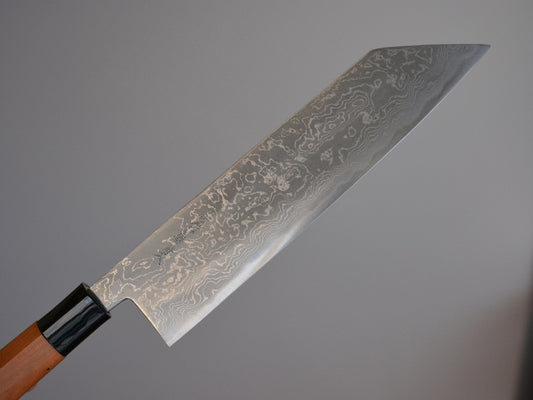 CK104 Cuchillo Japonés kiritsuke Aogami2 Damasco Tosa-kajiya 21cm