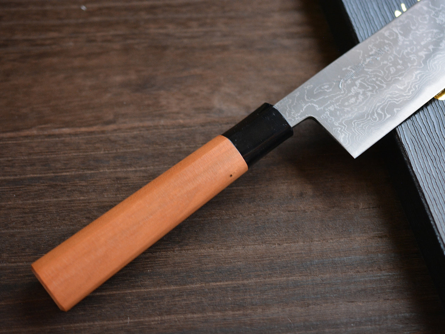 CK104 Cuchillo Japones kiritsuke Aogami2 Damasco Tosa-kajiya 21cm