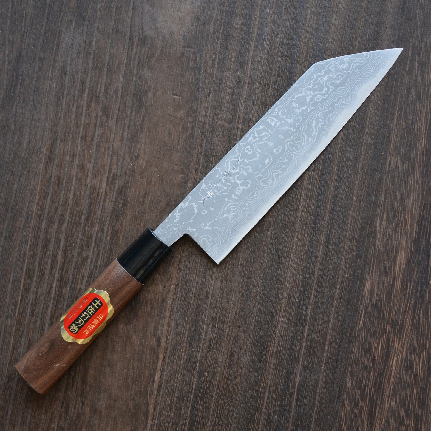 CK106 Cuchillo Japones kiritsuke Aogami2 Damasco Tosa-kajiya 18cm