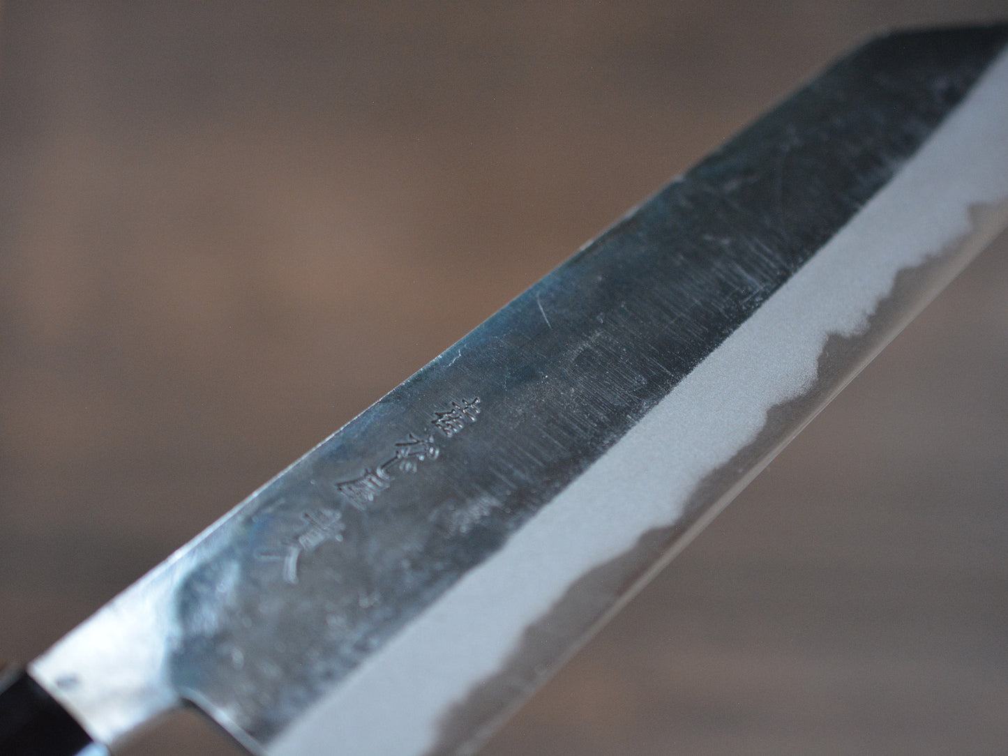 CK107 Cuchillo Japones Kiritsuke Wa-Gyuto Negro Aogami2 Tosa-kajiya 21cm