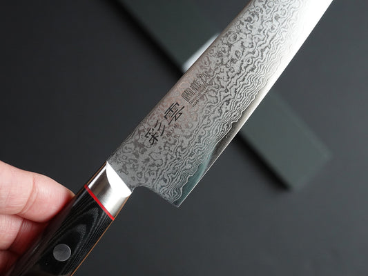 CS104 Cuchillo Japonés Petty VG10 Damasco Saiun 15cm