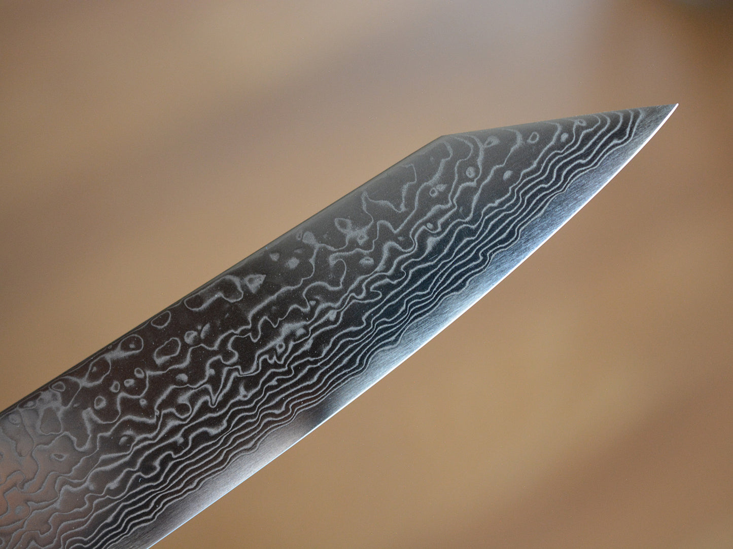 CS106 Cuchillo Japones Slicer SPG2 Damasco Zuiun 24cm