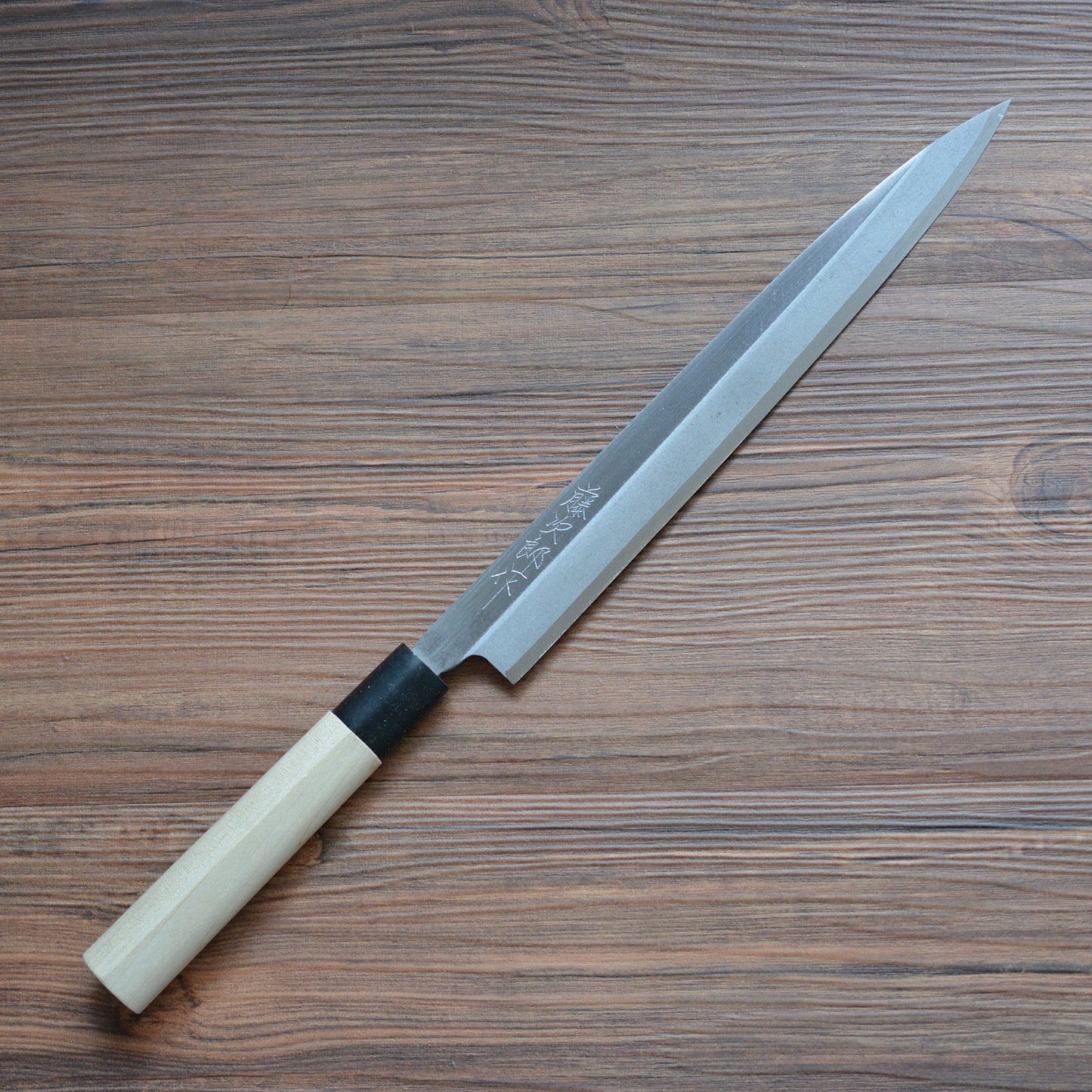 CT007 Cuchillo Japones Yanagiba Shirogami2 Tojiro 23cm