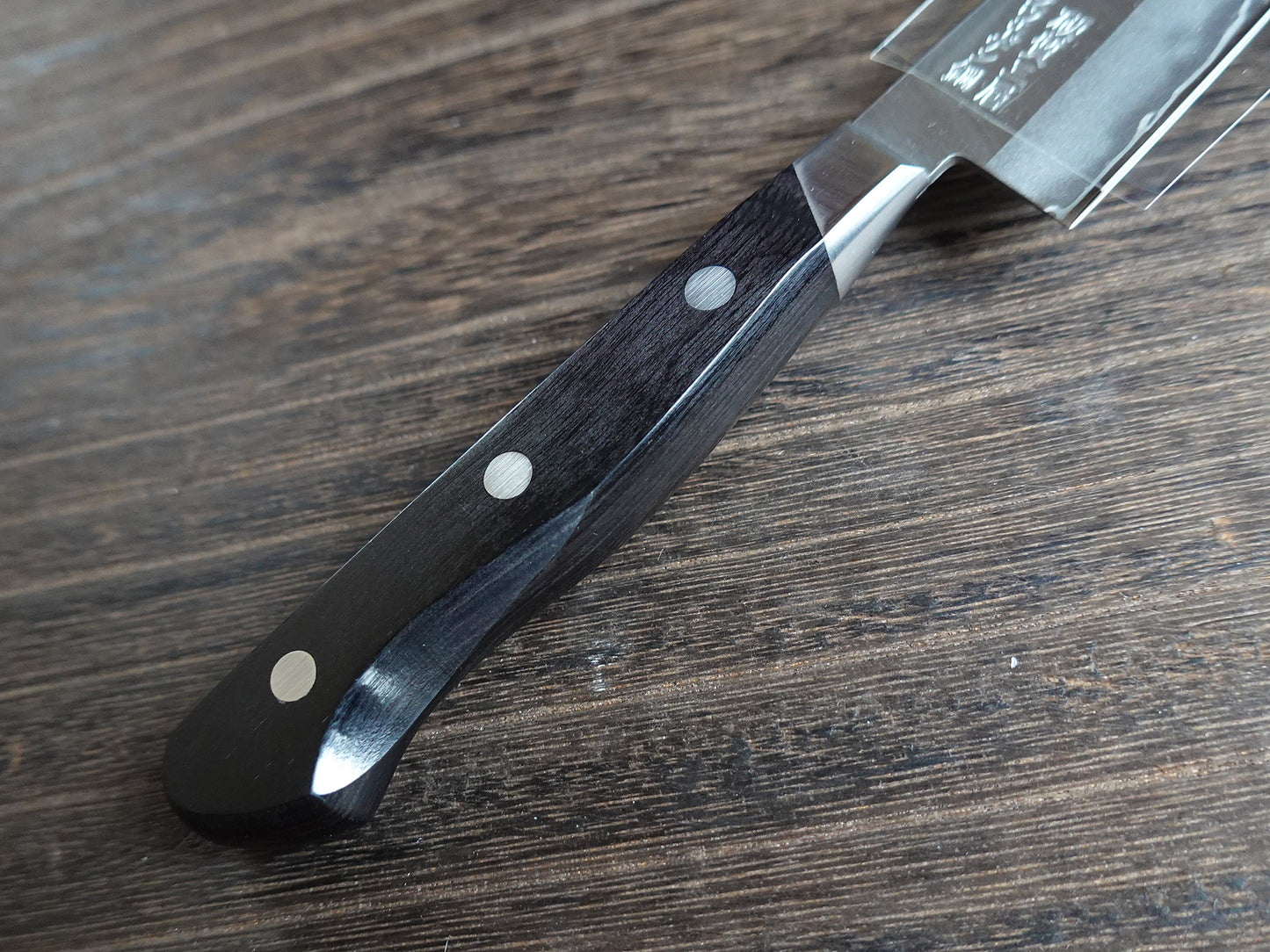 CY106 Cuchillo Japones Petty Acero sueco Minamoto 15cm
