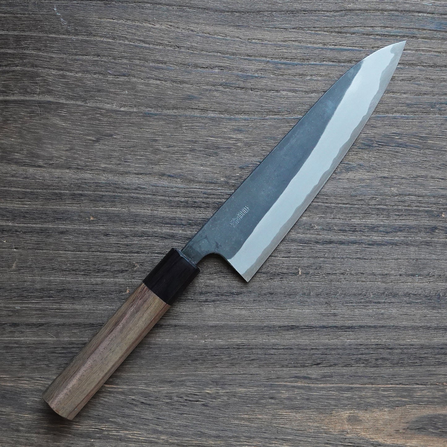 CY306 Cuchillo Japones Gyuto Negro Shirogami2 Yamamoto 18cm