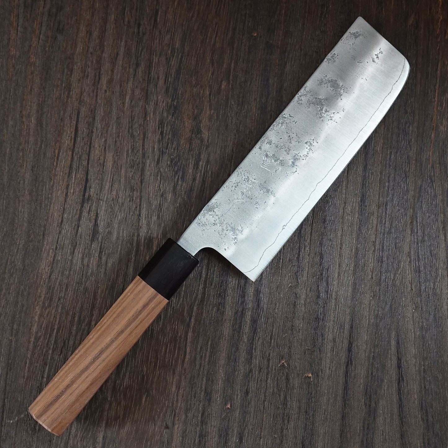 CH021 Cuchillo Japones Wa-Nakiri Acabado Nashiji Gingami3 Zenpou 16.5cm