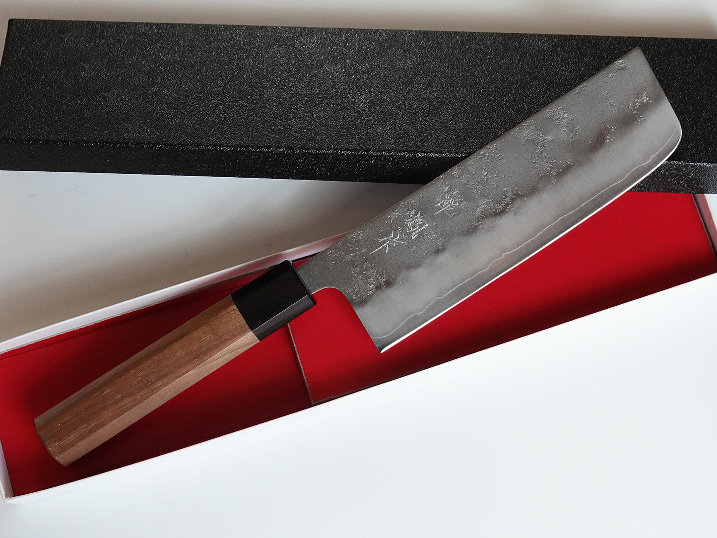 CH021 Cuchillo Japones Wa-Nakiri Acabado Nashiji Gingami3 Zenpou 16.5cm