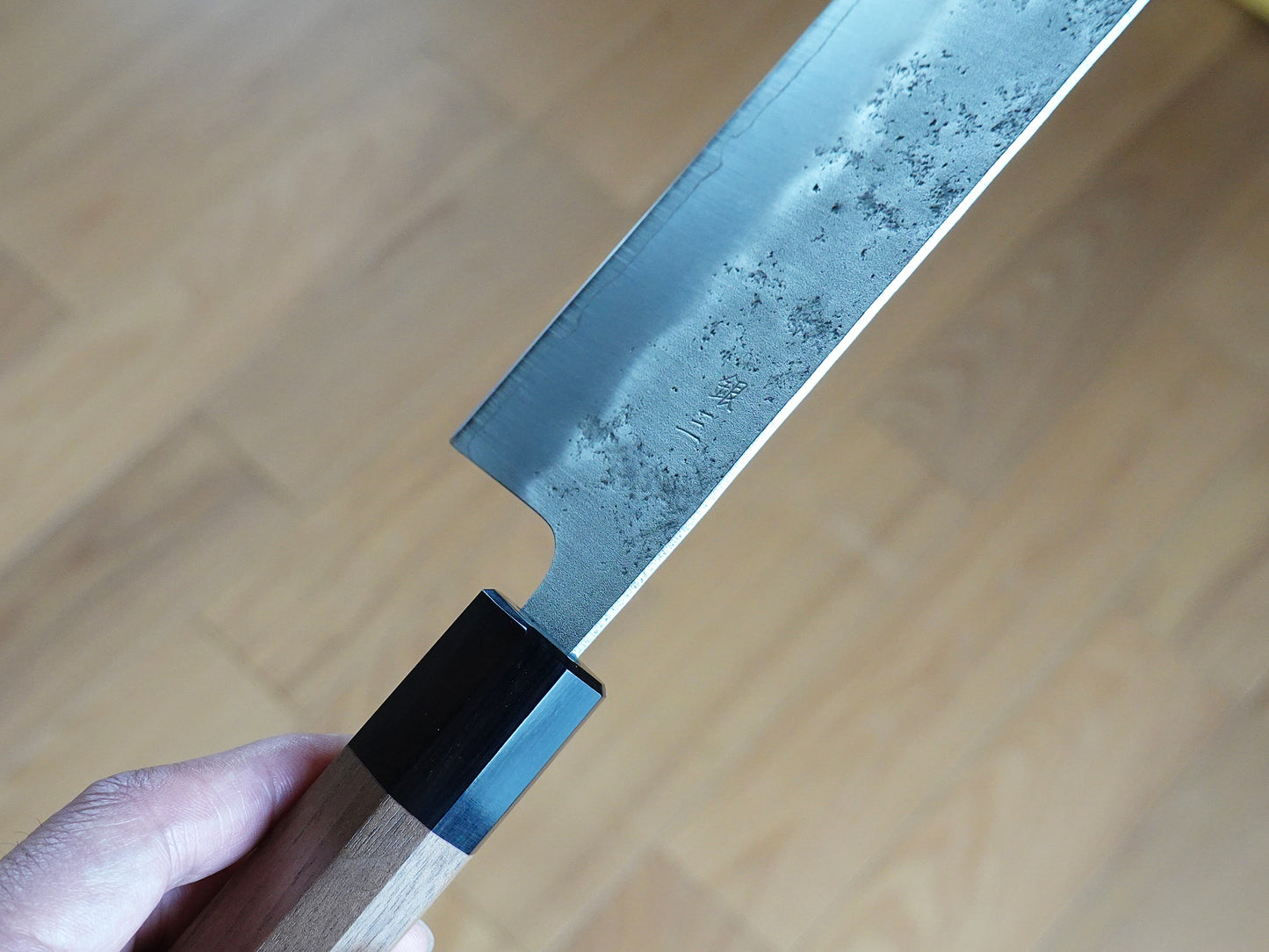 CH021 Cuchillo Japones Wa-Nakiri Acabado Nashiji Gingami3 Zenpou 16.5cm