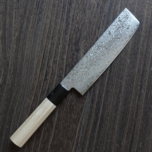 CM203 Cuchillo Japones Wa-Nakiri AUS10 Damasco Misuzu 16.5cm