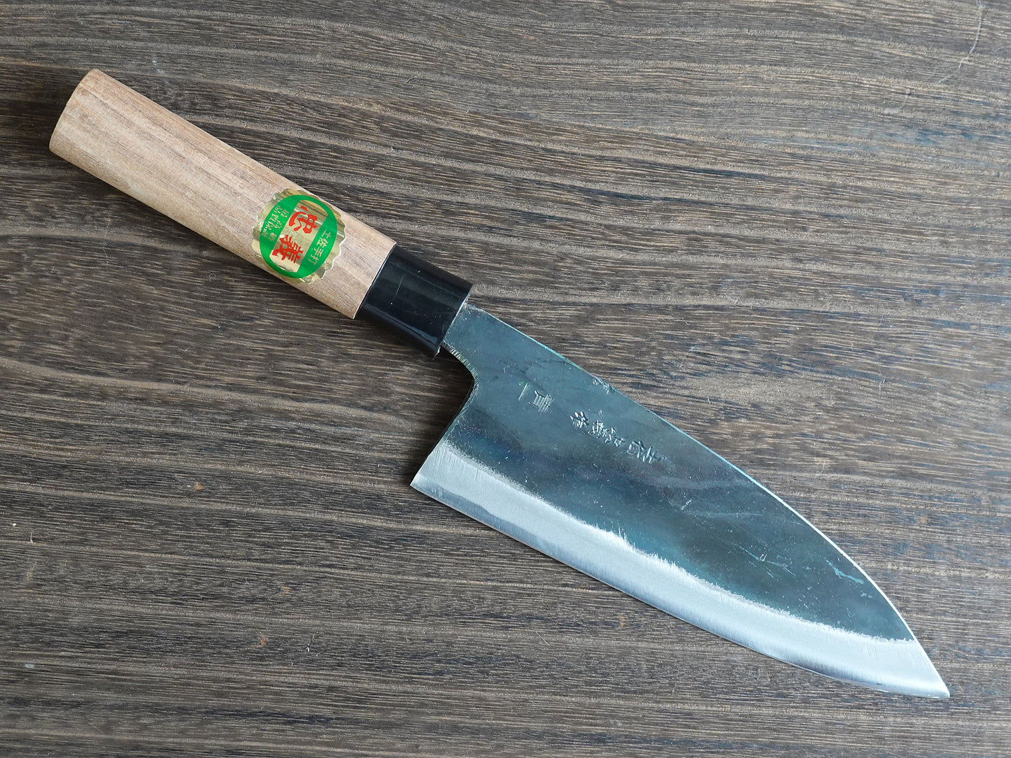 CT202 Cuchillo Japones Deba Aogami#1 Tosa Tadayoshi 18cm