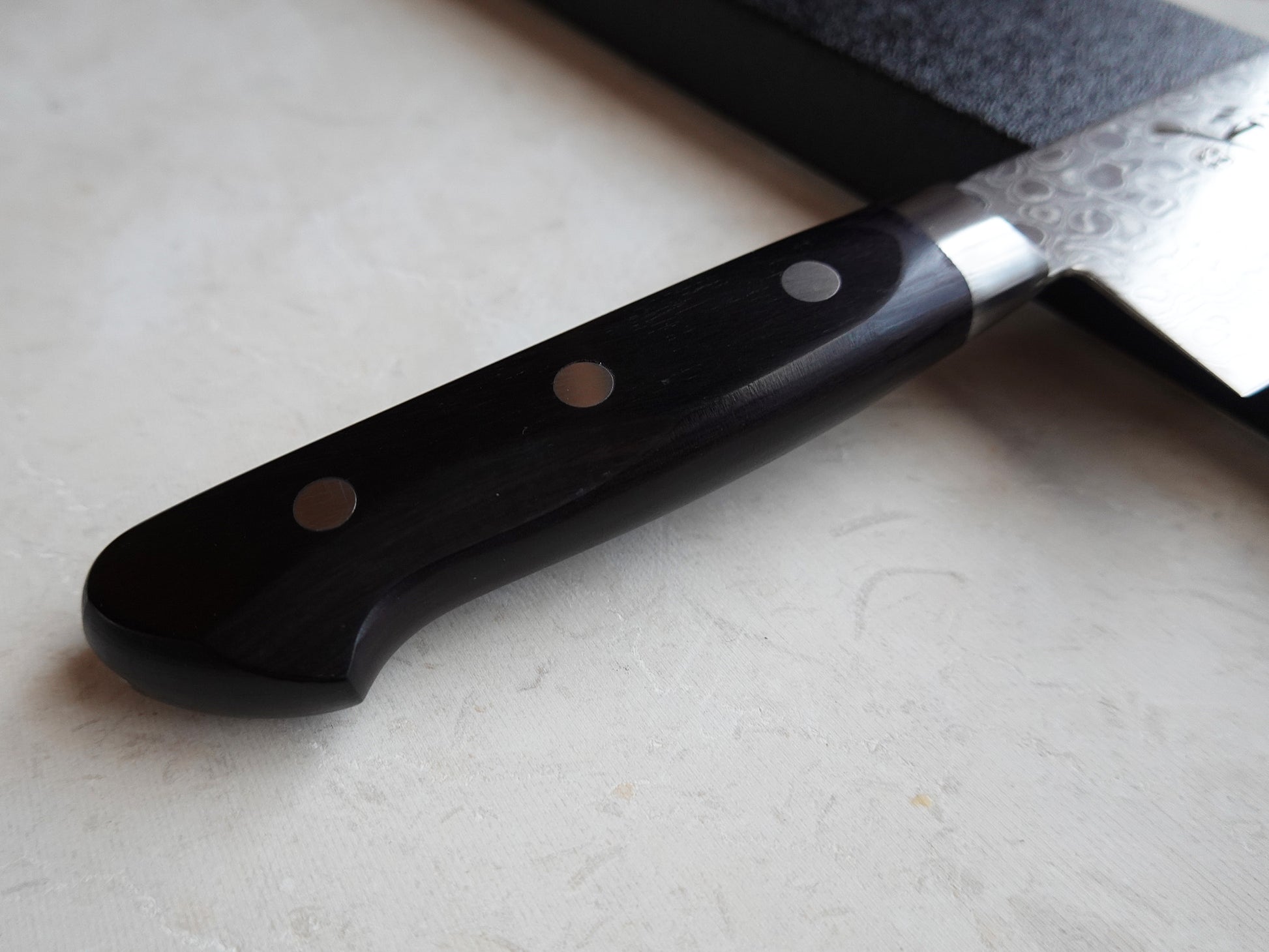 Cuchillo japonés Santoku de Damasco, acero inoxidable ZA18 de alta calidad,  69 capas, 7 pulgadas, multiusos, hecho a mano en Sakai, Japón