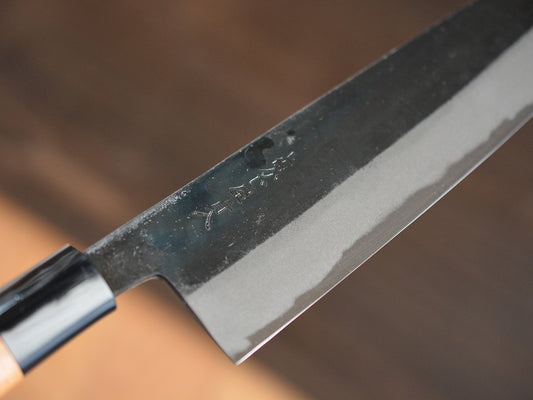 CK102 Cuchillo Japonés Wa-Gyuto Negro Aogami2 Tosa-kajiya 21cm